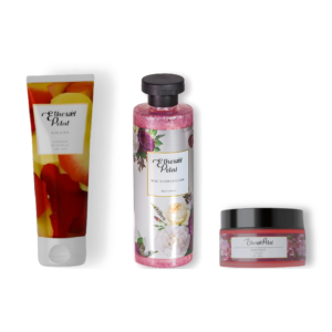 Sun Aura-Sunscreen & Elysian Bead Face Wash & Sun Pout – Lip Balm(with SPF 15) Combo
