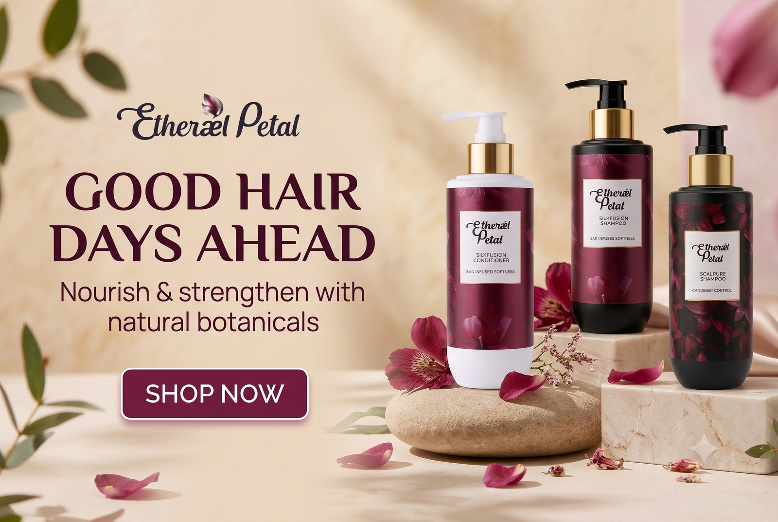 EP Haircare products mobile